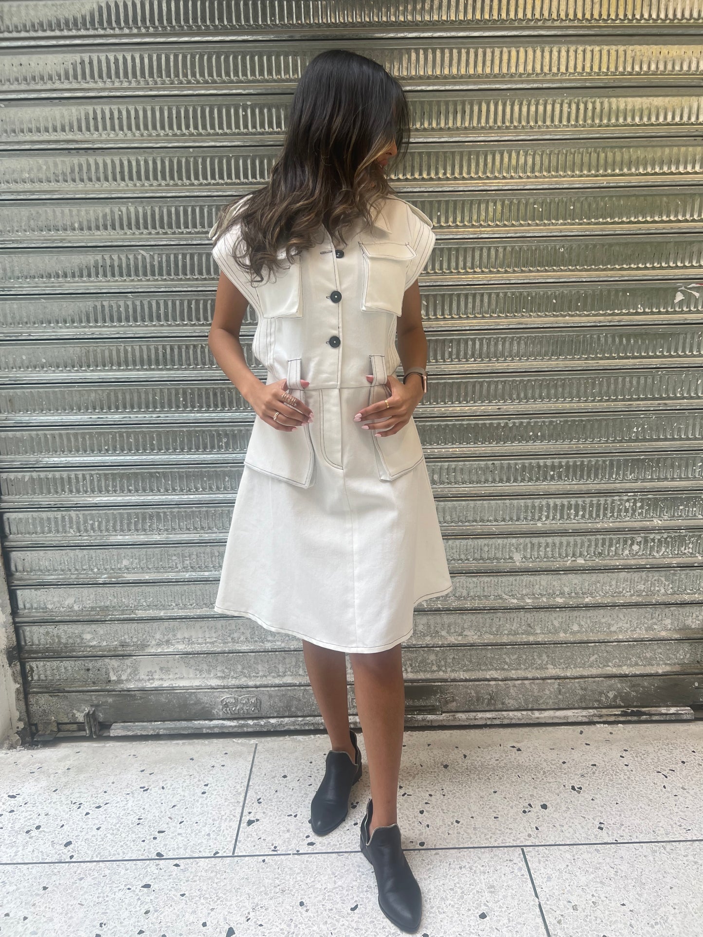 cargo pocket dress