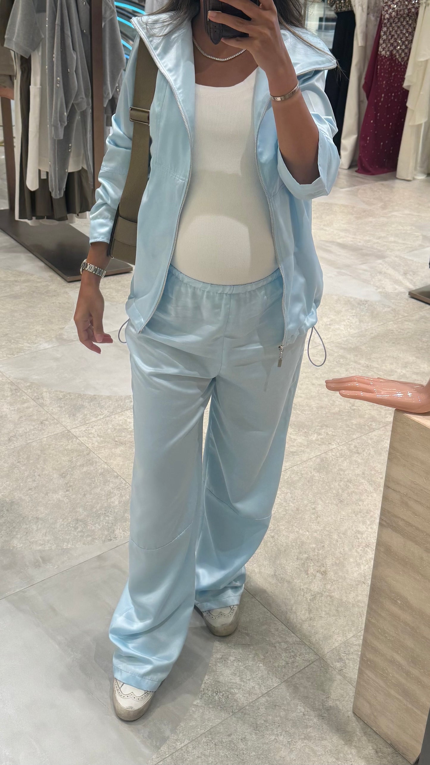 SS02 Bomber jacket set -pants