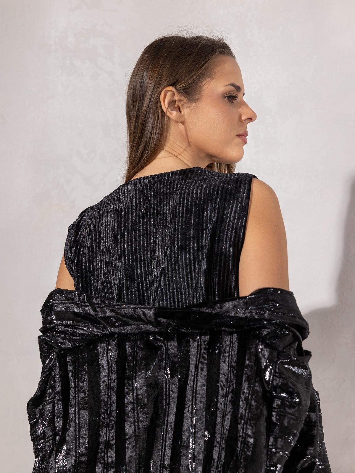 Lilly’s Fringed Set - Royal Black