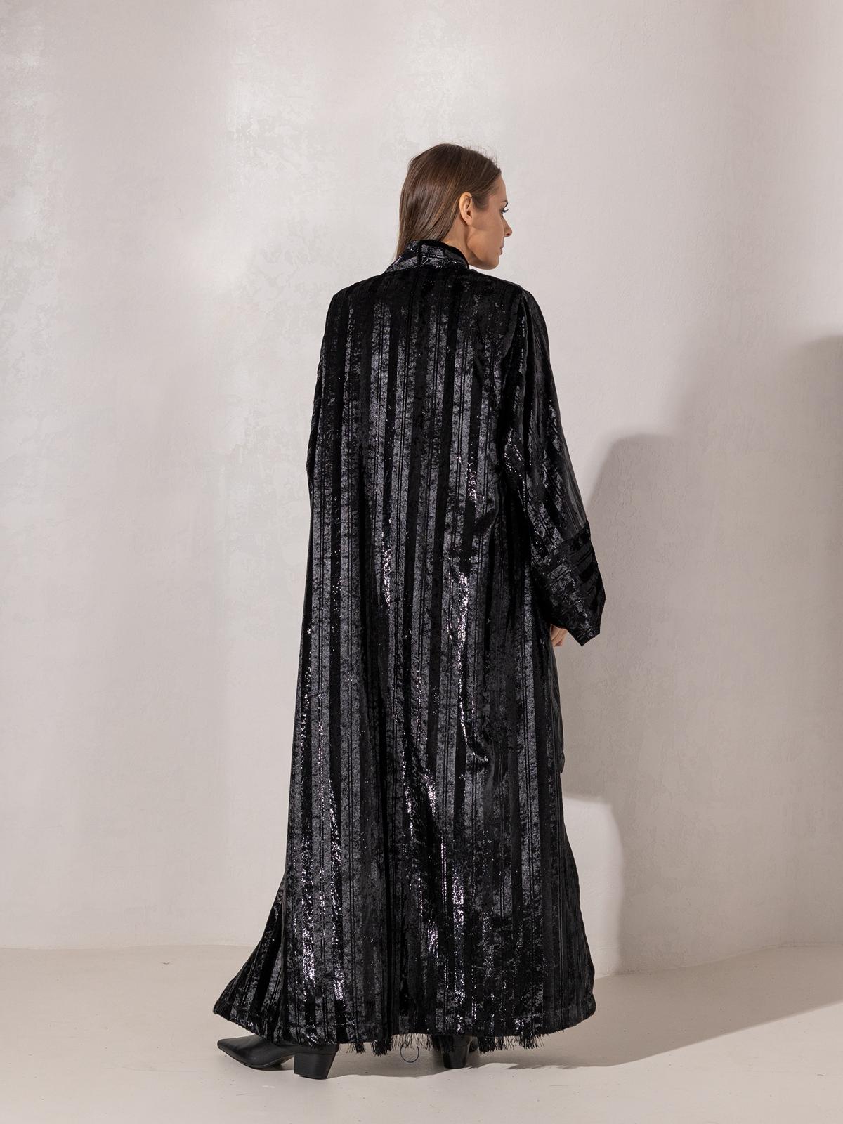 Lilly’s Fringed Set - Royal Black